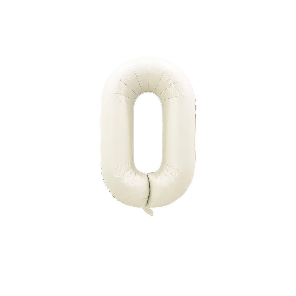 32-Inch US Number Birthday Party Balloons - Individual Aluminum Film