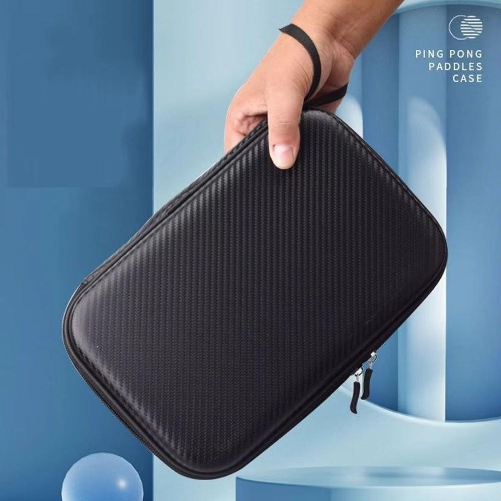 Zipper Closure Table Tennis Bag Waterproof Storage Bag for Rackets Table Tennis Sports