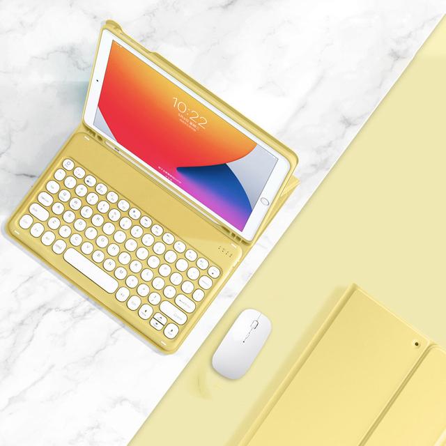 Чехол для iPad Mini 6, 2021, 8,3 дюйма, с магнитной клавиатурой, чехол для iPad Mini 4, 5, складной смарт-кожаный чехол, беспроводная клавиатура