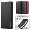 Magnetic Wallet Flip Case for Samsung S24 FE S23 Ultra S22 Plus S21 S20FE Leather Card Holder Mobile Phone Protective Case Cover