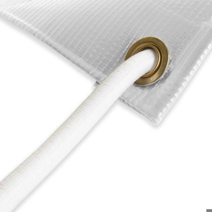TECPLAST Sandow Élastique Blanc 70 Mètres 9SW - Qualité PRO - Tendeur Pour Bâche De Diamètre 9 Mm