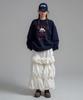 ONEHUNDREDPERCENT FOR WOMAN Ohpxharmonia4 Check Cat Oversized Heavy Sweatshirt (Type A)
