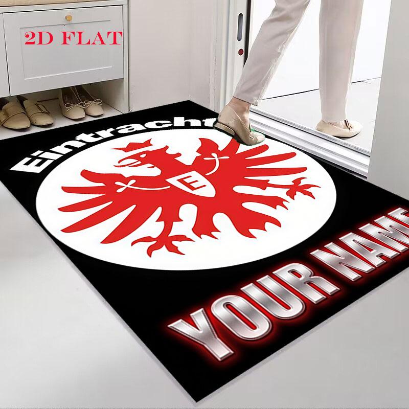 Custom Eintracht Frankfurt Carpet Rug for Living Room Bedroom Home Sofa Decoration,Kids play Nonslip Floor Mat