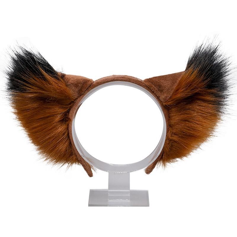 Handmade Fox Ear Headband Cosplay Costume Party Halloween Accessory Sweet Kawaii Style