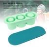 Hollow Cylinder Ice Cube Tray Quick Release Silicone High Low Temperature Resistant with Lid 3 Hollow Cylinder Ice Cube