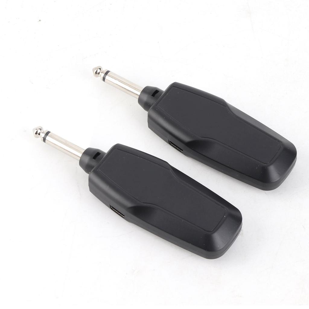 Комплект беспроводного передатчика и приемника для электрогитары 2 шт. 2,4G Беспроводная звуковая система для басового динамика