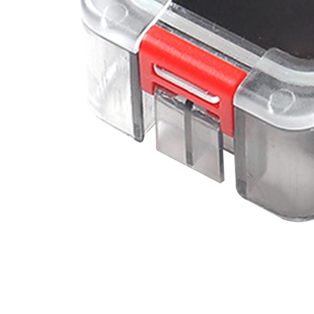 Коробка для рыболовных снастей, маленькая коробка для крючков и приманок, мини-кейс для хранения, коробка для рыболовных инструментов