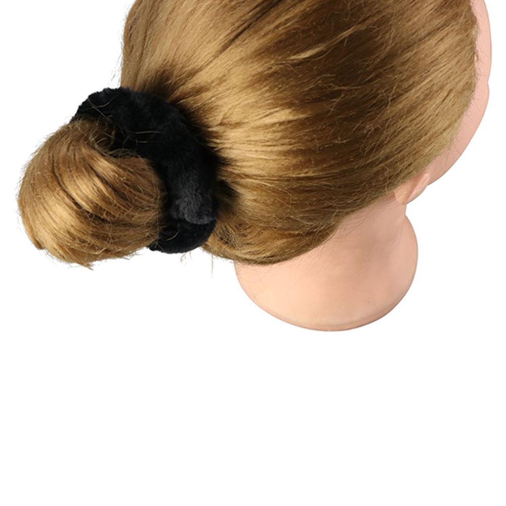 Меховые аксессуары для волос Резинка для волос Кольцо для волос Плюшевая резинка для волос Держатель для хвоста Веревка для волос