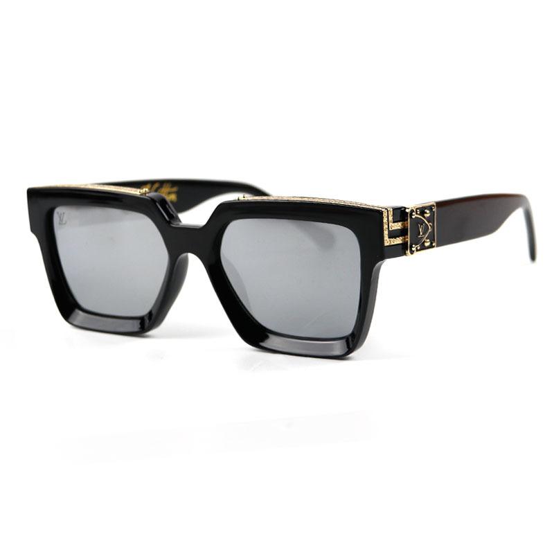 Новые солнцезащитные очки квадратной формы с большой оправой, женские, дизайнерские, модные, мужские, для вождения на открытом воздухе, защита от УФ-излучения UV400