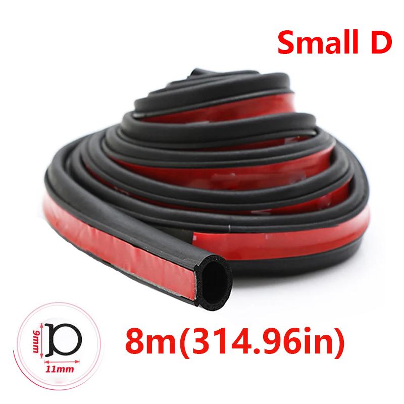 Резиновые уплотнители для дверей автомобиля ZPD-образная отделка, шумоизоляция, уплотнительная прокладка типа ZPD, резиновые полоски для автомобильных аксессуаров