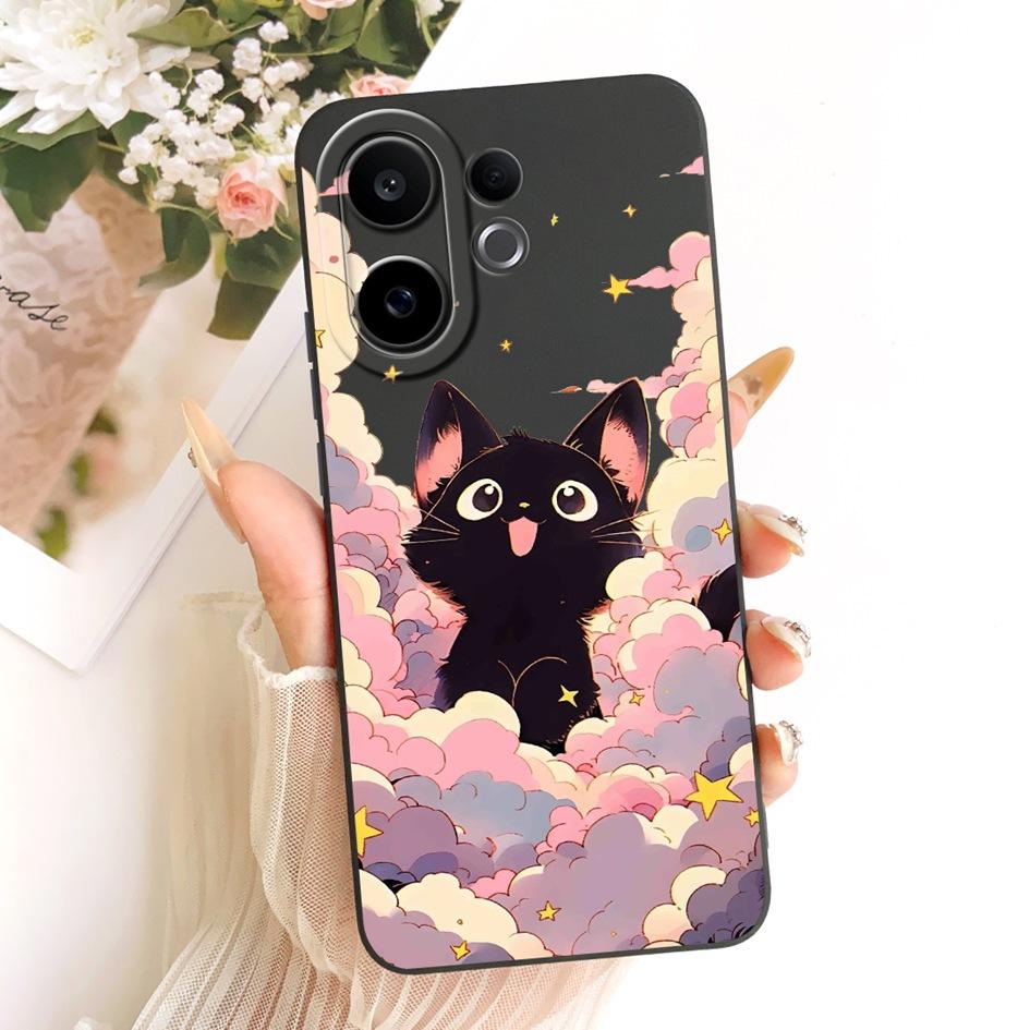 Чехол для Vivo V60 Lite 5G Милый Панда Кролик Мягкий Конфетный Силиконовый Ударопрочный Чехол для Vivo V60 5G Coque V2511 V 60 V60Lite Корпус