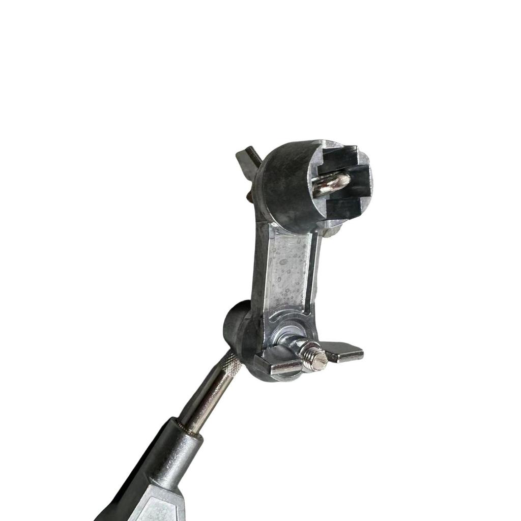 Small Extension Clamp for Drum Rack: Metal Knob with Cymbal Mounting Rod