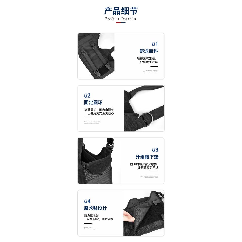 Носилки для спины Декомпрессия позвоночника Вытяжение спины Вертикальный перевернутый поворотный стол Массаж позвоночника Гамак Ремень безопасности Без стержня