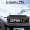 Tyre Pressure Monitoring System Auto Security Alarm Systems Car TPMS Battery Version Universal Digital LCD Display with 4 External Sensors