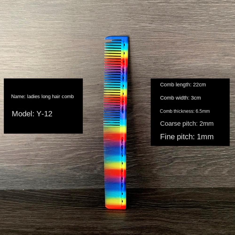 Изысканные профессиональные парикмахерские расчески Пластиковая профессиональная тонкая расческа для стрижки волос Новая расческа для стрижки волос