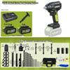 Wickes WU279 Бесщеточный Электрогаечный Ключ с Высоким Крутящим Моментом для Строительных Лесов, Авторемонта и Столярных Работ - Перезаряжаемый Пневмоинструмент