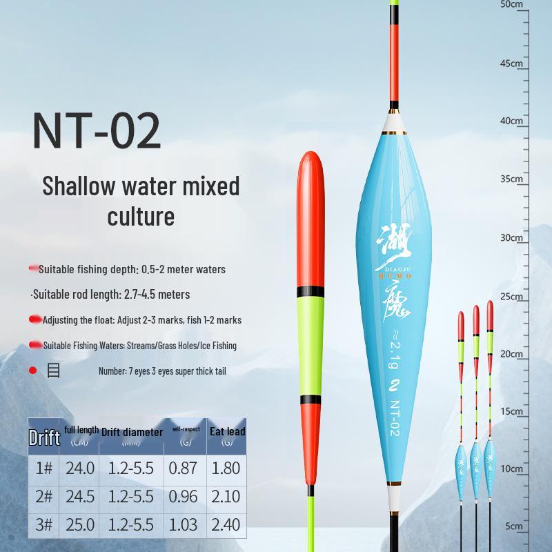 Поплавок на толстолобика: Привлекательный, Высокочувствительный, Поплавок для пожилых с близорукостью для мелководья и крупной рыбы.