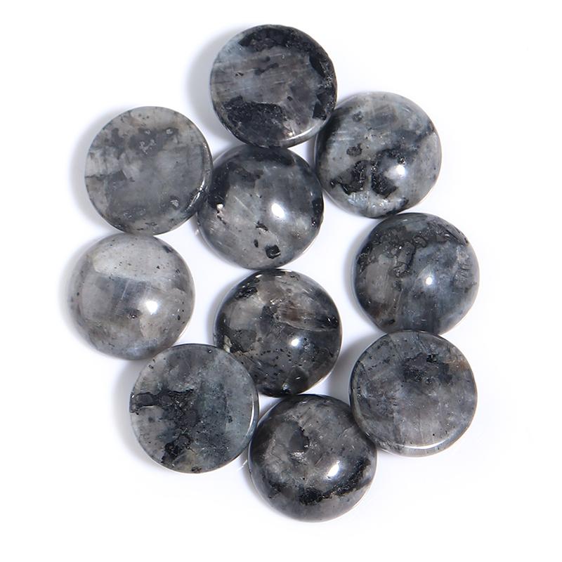 Round Natural Stone Cabochon For Jewelry Making Hemisphere Base Flatback Cameo Diy Handmade Pendant Ring Accessories