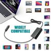 Портативное решение для питания автомобиля 12-24 В вход 20 В 5 А выход 100 Вт USB C адаптер-зарядное устройство для транспортных средств Широкая совместимость