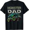 Monster Truck Dad Family Matching Monster Truck Lovers T-Shirt