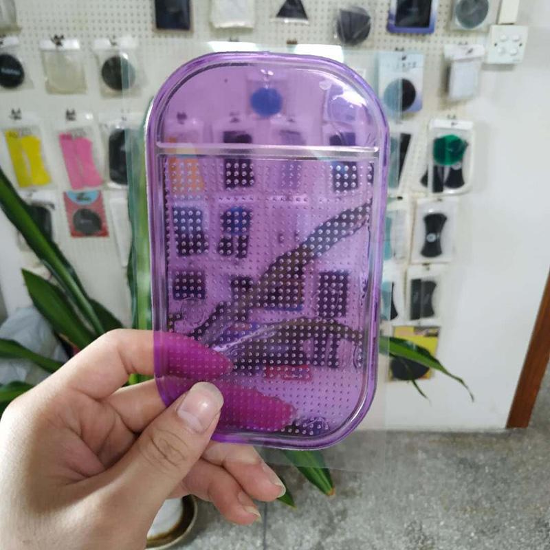 1 шт. коврик для приборной панели автомобиля противоскользящий коврик-держатель силиконовый прочный для мобильного телефона MP3 SUB