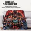 S-Stranger T-Things Theme Portable Lightweight Sofa Blanket TV Series Design Soft Comfortable For Home Use