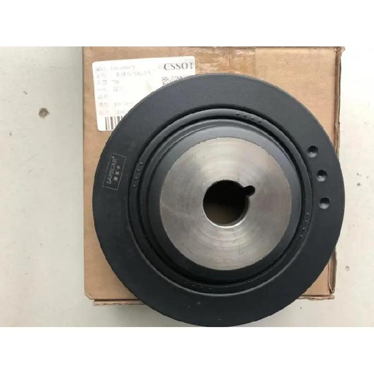 1pcs Crank pulley crankshaft generator belt wheel for Chinese SAIC ROEWE 750 2.5L V6 engine auto car motor parts LHG000070