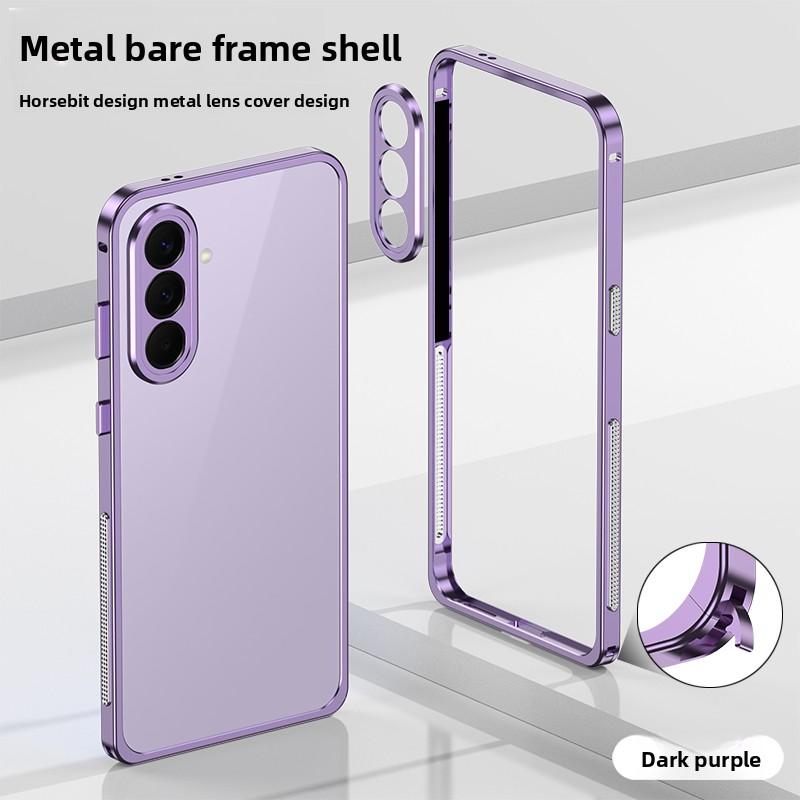 For Samsung A37 A57 S26 S25 Ultra Plus Detachable Metal Camera Protect Ultra-Thin Case Metal Frame Shockproof Cover Bumper