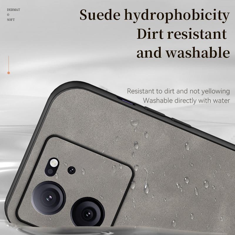 Sheepskin PU Leather Cover Case for Xiaomi Mi 13T 12T Pro 13 12 Lite 11 14 Pro 11T 10T 10 Poco X6 F5 X5 X3 Pro M5 M4 Pro F4 F3 Case with Phone Bracket