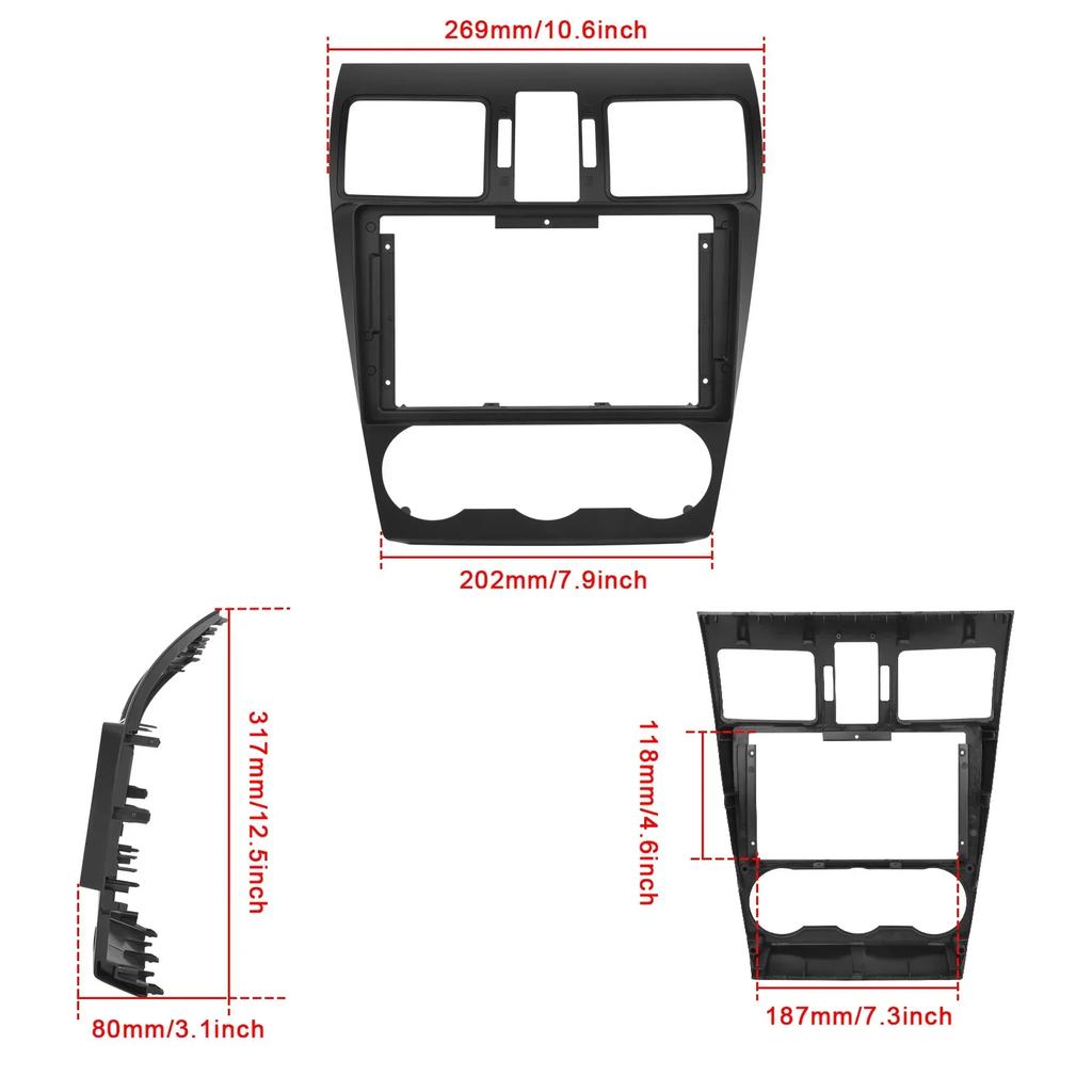 Android 14 For Subaru Forester 4 SJ 2016 - 2018 Car Radio Multimedia Player Navigation CarPlay Android Auto 4G GPS Touch Screen