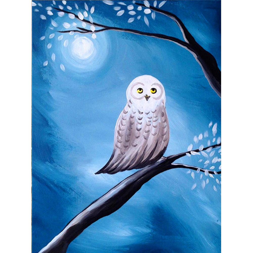 Алмазная картина Новая Сова 5D Алмазная вышивка Крестом Животные Стразы Мозаика Распродажа Decortion