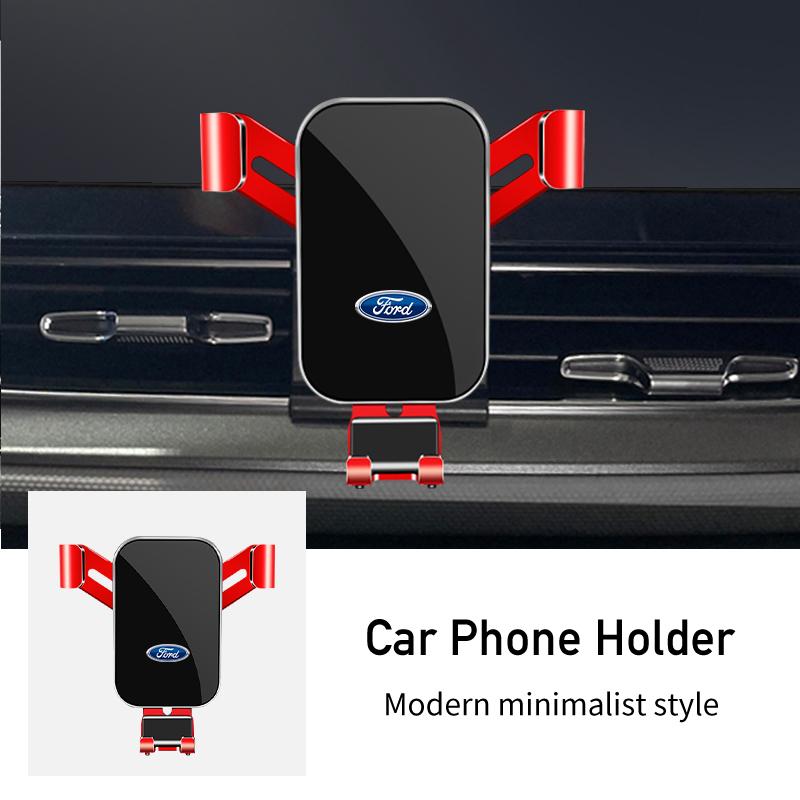 AAAMX1 Car Phone Holder Cell Air Vent Mount Moblie GPS Support Stand For Ford Escape Mondeo Fiesta Focus Fusion Ranger Everest Mustang