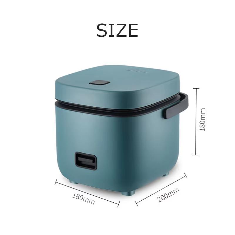 1-2 People 1.2L Small Rice Cooker Food Warmer Mini Rice Cooker Automatic Household Kitchen Electric Cooking machine Steamer