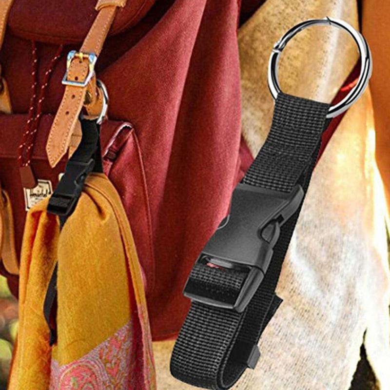 1Pc Anti-Theft Luggage Strap Holder Gripper Add Bag Handbag Clip Use To Carry