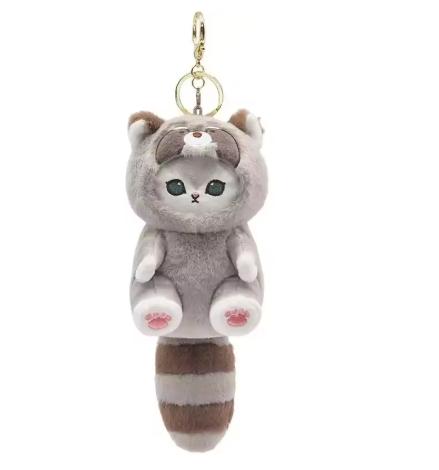 Mofusand Long Tailed Animals Series Plush Doll Cute Shark Cat Soft Doll Kawaii Stuffed Plushie Toy Gift For Kids