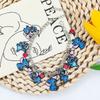 Stitch Couple Style Bracelet, Cute Cartoon Oil Dripping Pendant, Dating Wear Trendy Personalized Fashion Jewelry for Partners