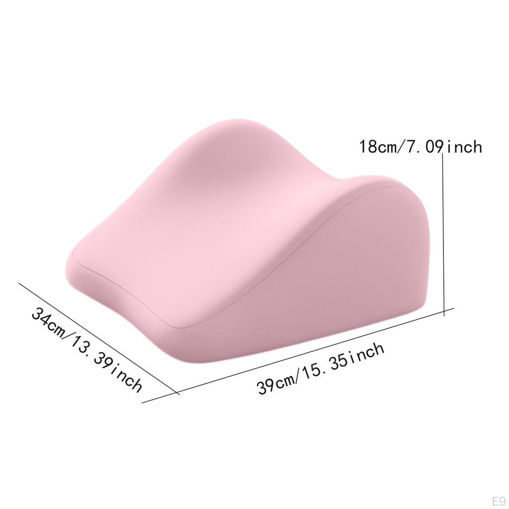 Back Pillow Wedge Prone Comfortable Non Slip Simple Leg Support for Apartment