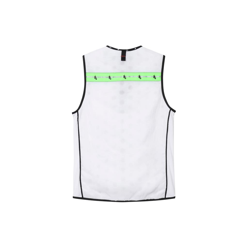 Nike Мужской жилет для бега Aerolayer Wild Run, белый BV5620-100