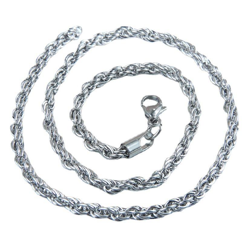 Металлическая цепочка из титановой стали, подвеска из нержавеющей стали, декоративные аксессуары