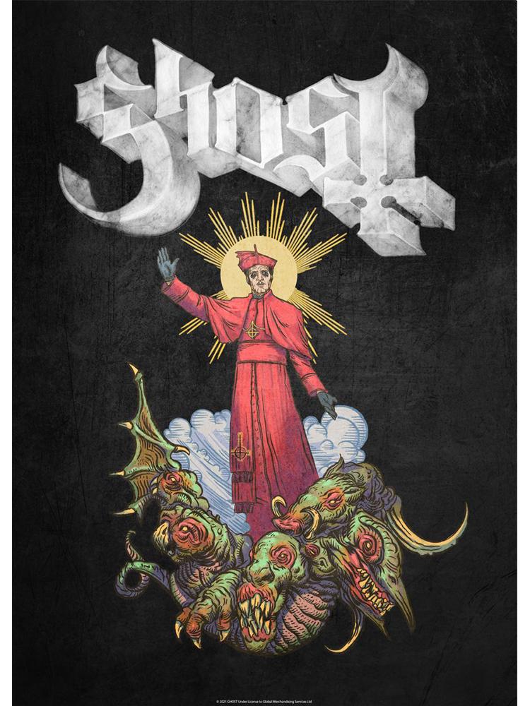 Абстрактные плакаты с группой призраков, картина на холсте, хэви-метал группа, настенная художественная картина для гостиной, кофейни, бара, украшения дома