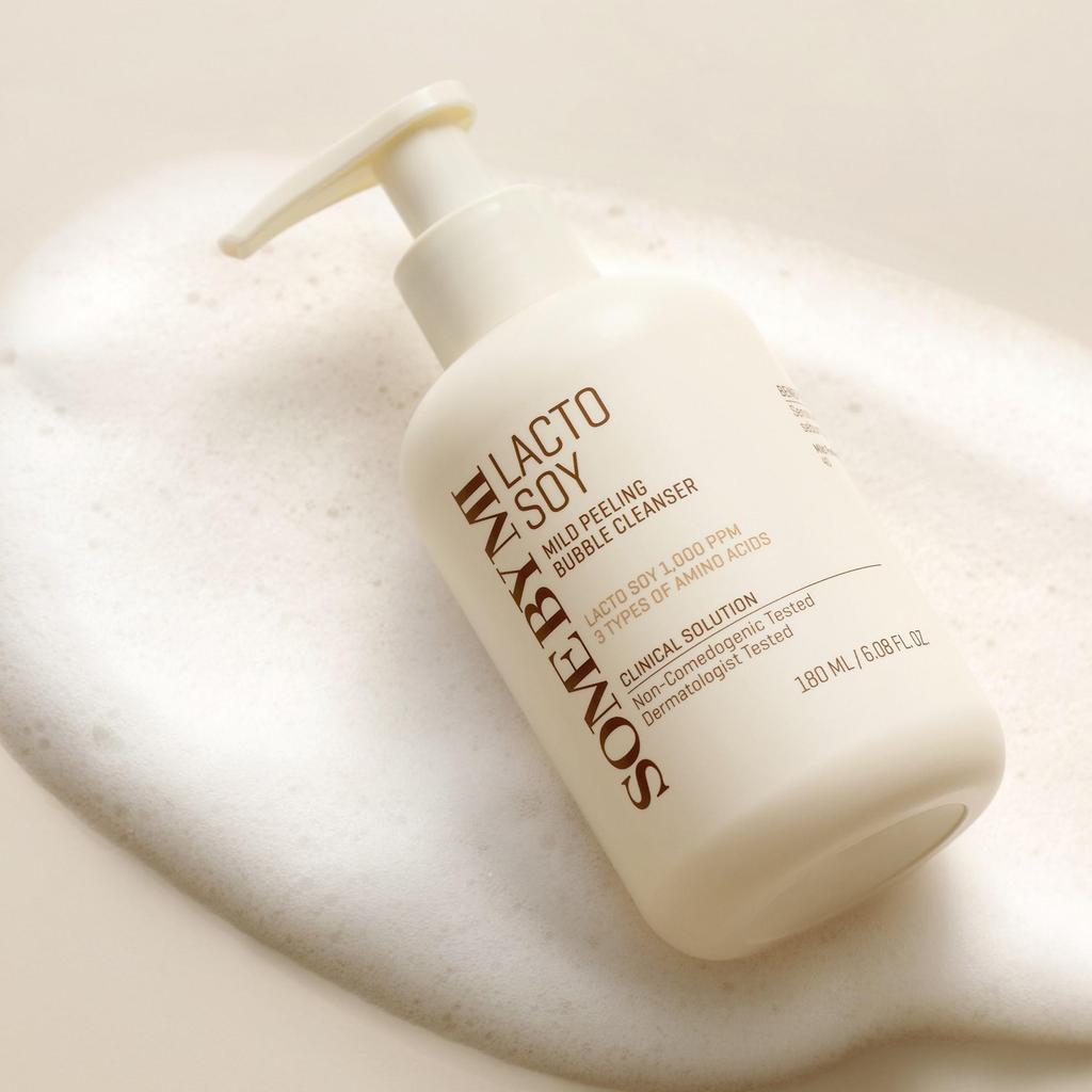 SOME BY MI Lacto Soy Mild Peeling Bubble Cleanser 180ml