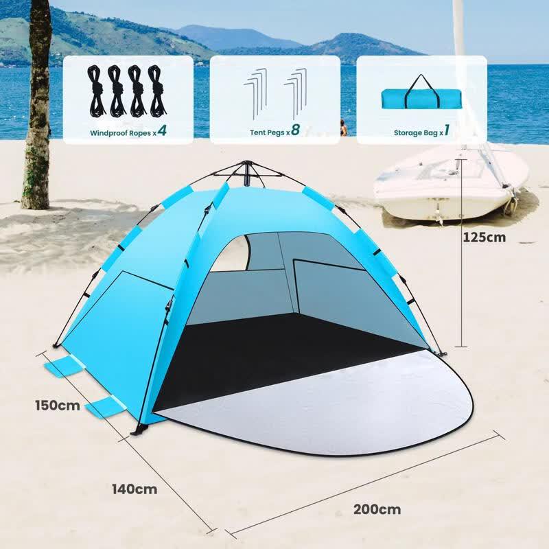 OEING Foldable Sunshade Camping Tent