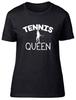 Tennis Queen Fitted Unisexs Ladies T Shirt