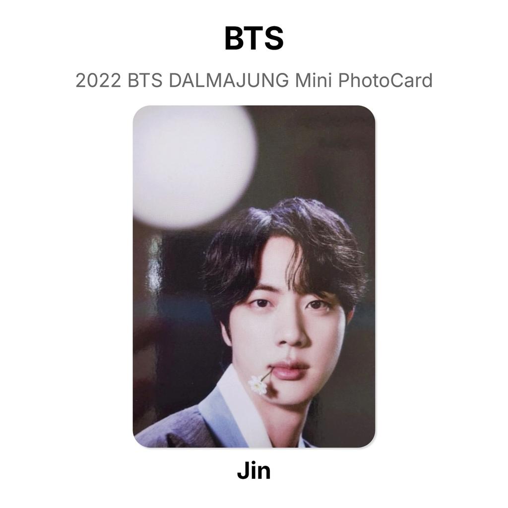 BTS 2022 BTS DALMAJUNG Мини-фотокарточка Официальная фотокарточка