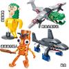 AI Tung Tung Sahur Building Blocks Figurine Shan Hai Jing Animal World Insect Set Brick Fox Running Shoes Shark Toy Gift Model