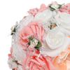 Bridal Toss Bouquet with Artificial Rose Flower for Centerpieces And Ceremony