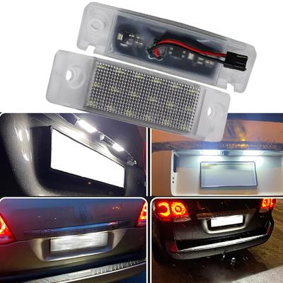 2 шт. 12 В светодиодная лампа подсветки номерного знака для Toyota 4Runner Previa Land Cruiser Prado для Toyota Sequoia Corolla Белая подсветка номерного знака