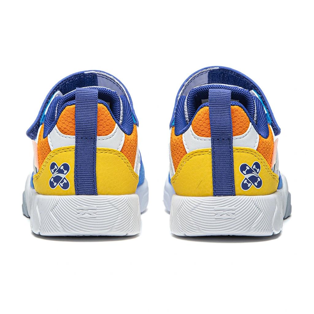 Li Ning Детская спортивная повседневная обувь из синтетической кожи, удобная, модная, универсальная, прочная, низкая, повседневные кроссовки для детей YKNU060-5