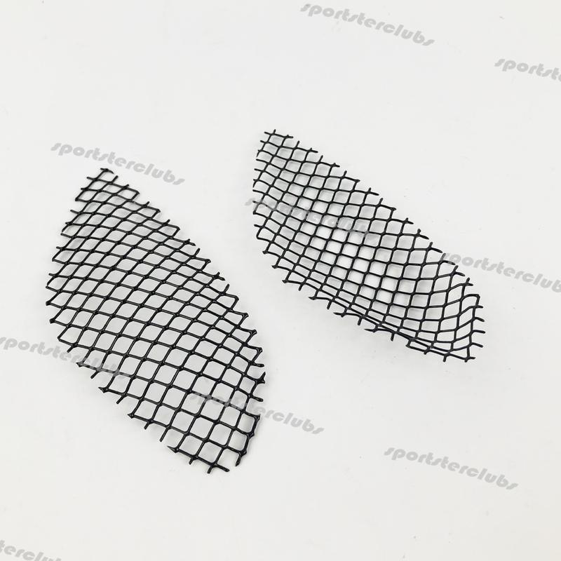 For Suzuki K6 GSX-R600 GSX-R750 2006-2007 GSXR600 GSXR750 GSX-R 600/750 Motorcycle Air Intake Tube Duct Grilles Metal Vent Mesh