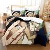 Fashion 3D Shi Ji Yuan Dr. Stone Bedding Sets Duvet Cover Set With Pillowcase Twin Full Queen King Bedclothes Bed Linen